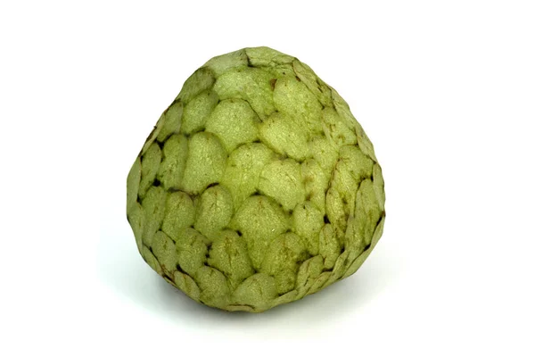 Grüne Guave Isoliert Auf Weißem Hintergrund — Stockfoto