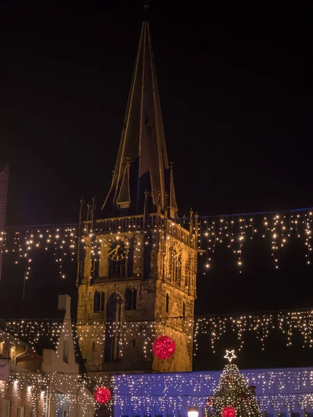 Weihnachtszeit Münsterland — Stockfoto