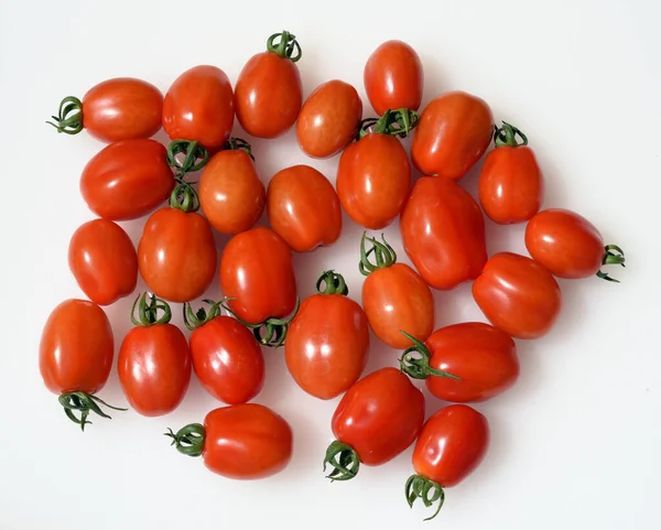Pflaumen Buschtomate Romello Tomate Lycopersicon Esculentum — Stok fotoğraf