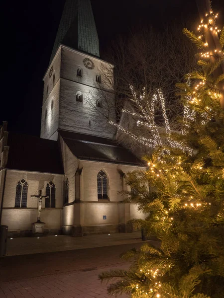 Vánoční Čas Německu Muensterland — Stock fotografie