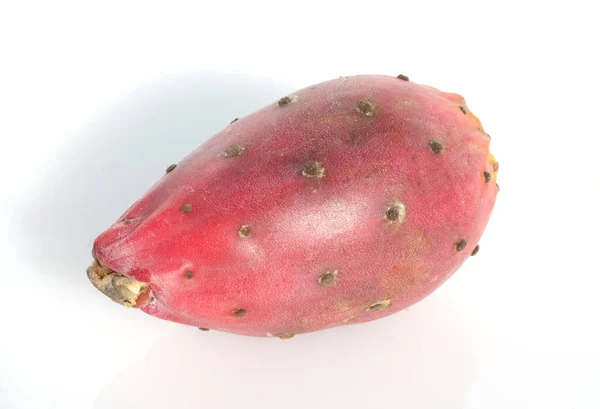 Rode Rijpe Sappige Granaatappel Fruit Geïsoleerd Witte Achtergrond — Stockfoto