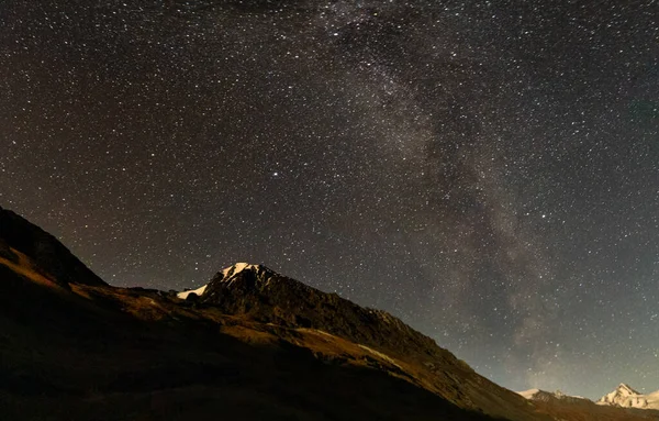 Sterrenhemel Boven Het Altai Gebergte Prachtige Nachthemel Boven Het Altai — Stockfoto