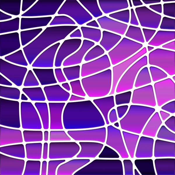 Vector Abstracto Vidrieras Mosaico Fondo Púrpura Violeta — Foto de Stock