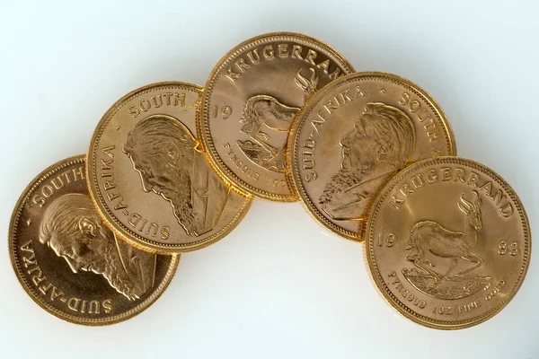 Χρυσά Νομίσματα Της Ευρωπαϊκής Ένωσης — Φωτογραφία Αρχείου
