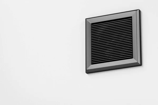 Black Electric Exhaust Fan Wall — Stock Photo, Image