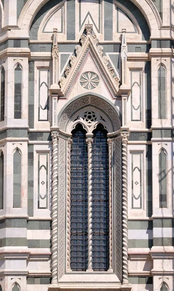 Detalj Cattedrale Santa Maria Del Fiore Katedralen Saint Mary Flower — Stockfoto