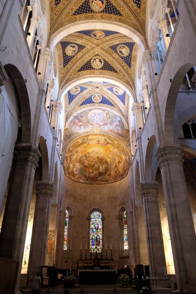 Catedral São Martinho Sede Arcebispo Lucca Principal Marco Cidade Lucca — Fotografia de Stock