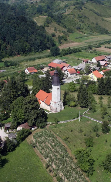 Kyrkan Saint Martin Martin Pod Okicem Kroatien — Stockfoto