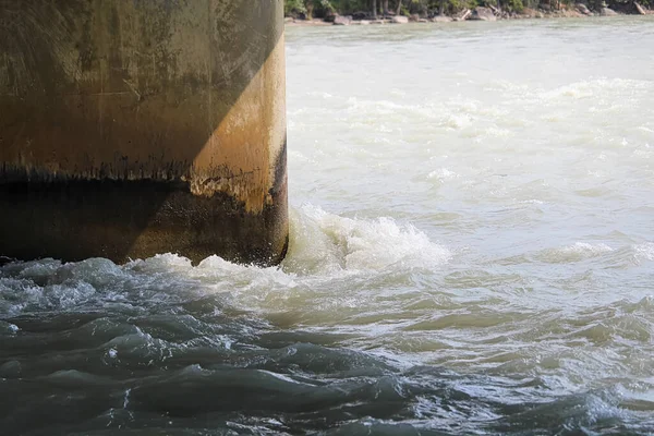 Водні Хвилі Річці — стокове фото