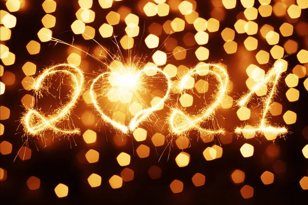 Νέο Έτος 2019 Φόντο Πυροτεχνήματα — Φωτογραφία Αρχείου