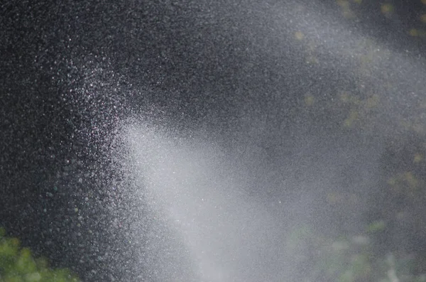 Gocce Pioggia Sullo Sfondo Nero — Foto Stock