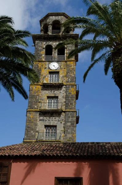 Tower Church Nuestra Senora Concepcion San Cristobal Laguna Tenerife Canary — Stock Photo, Image