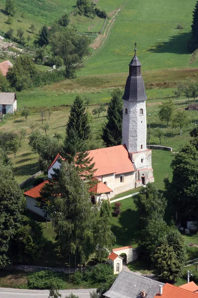 Εκκλησία Του Αγίου Μαρτίνου Στο Martin Pod Okicem Κροατία — Φωτογραφία Αρχείου