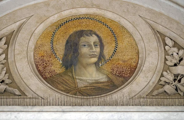 Mozaika Tomasza Apostoła Bazylice Pawła Murami Rzym Włochy — Zdjęcie stockowe