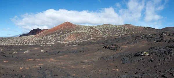 加那利群岛El Hierro 拉里斯特加以西全景火山景观 — 图库照片