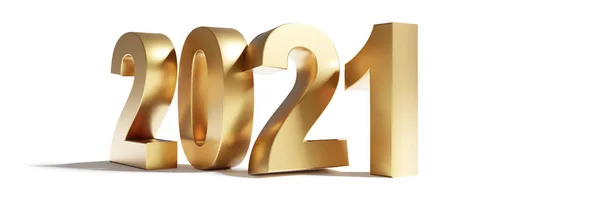 Golden Number New Year 2018 — Stock Photo, Image