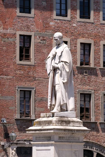 Pomnik Giuseppe Garibaldiego Urbano Lucchesiego Lucca Włochy — Zdjęcie stockowe