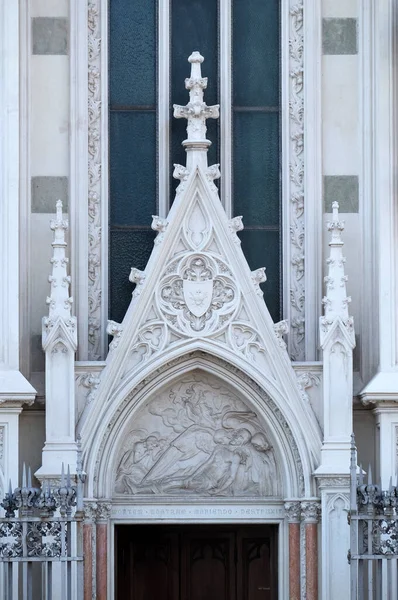 Deposição Cristo Sacro Cuore Del Suffragio Igreja Roma Itália — Fotografia de Stock