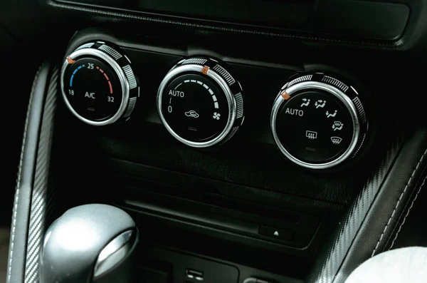 Car Interior Modern Buttons — Stock Photo, Image