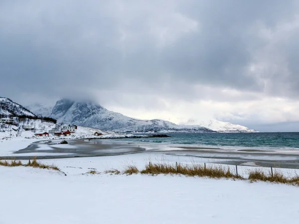 Bela Paisagem Mar Norwegian — Fotografia de Stock