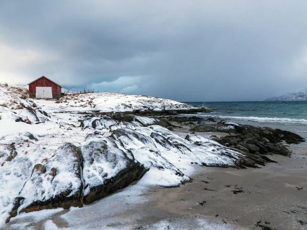 Pemandangan Indah Dari Laut Norwegian — Stok Foto