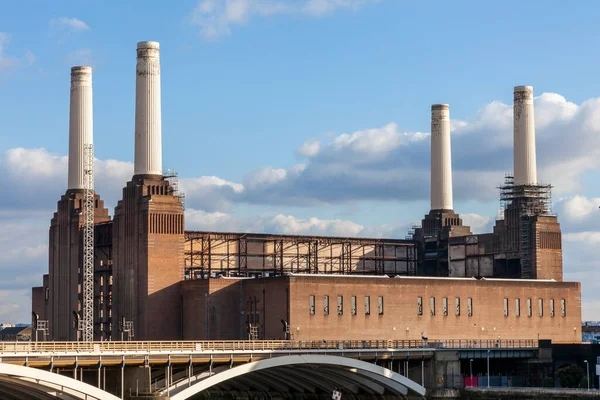 Battersea Power Station London England Großbritannien Ein 1935 Erbautes Kohlekraftwerk — Stockfoto