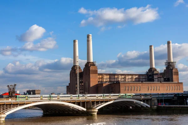 Battersea Power Station London England Großbritannien Ein 1935 Erbautes Kohlekraftwerk — Stockfoto