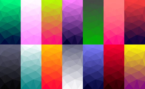 Abstract Background Triangles Vector Illustration — Stock Photo, Image