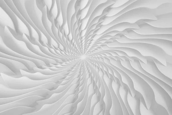 曲線の抽象的な背景です 3Dレンダリング イラスト — ストック写真