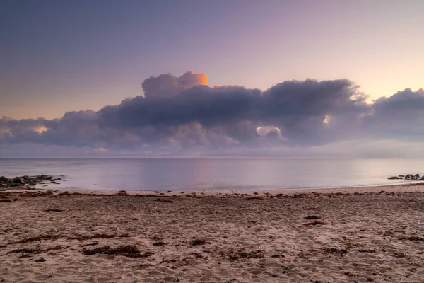 Peisaj Frumos Litoralul Mării Est Din Schleswig Holstein Germania Timpul — Fotografie, imagine de stoc