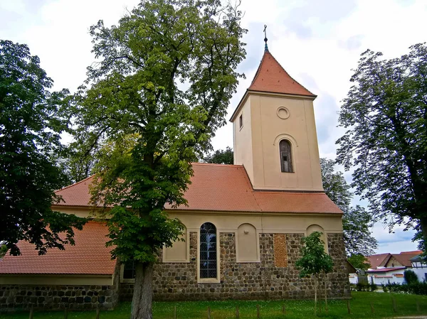 Evangelische Kirche Aus Dem Jahrhundert — Stockfoto