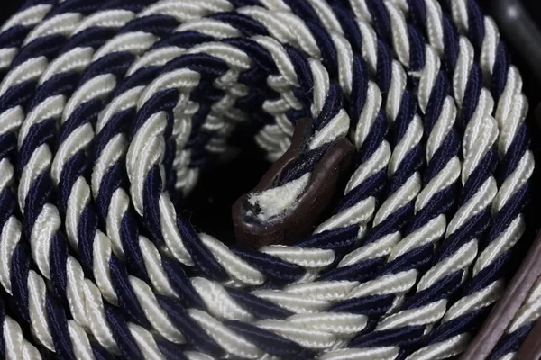 Spiralgürtel Farben Gerollt Elastische Fixierung Stoff Taille — Stockfoto