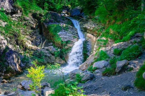 Kuhflucht Waterfalls Garmisch Spartenkirchen Bavaria Germany — Stock Photo, Image