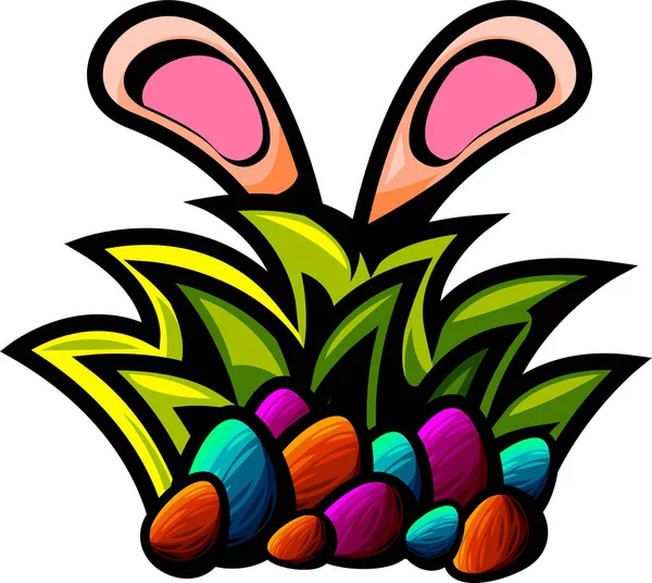 Easter Bunny Egg Flower — Stock Photo, Image