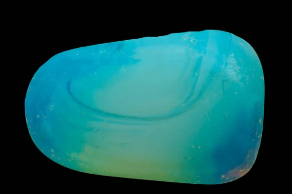Opal Artifisial Batu Dalam Closeup — Stok Foto