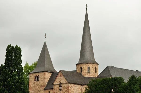 Vacker Utsikt Över Vacker Medeltida Arkitektur — Stockfoto