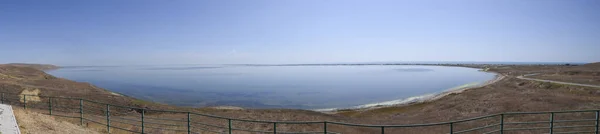 Paesaggio Dell Estuario Costiero Nel Mare Lyman Sputo Sul Mar — Foto Stock