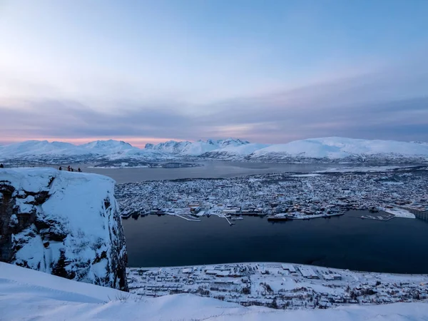 Vacker Utsikt Över Det Arktiska Landskapet — Stockfoto
