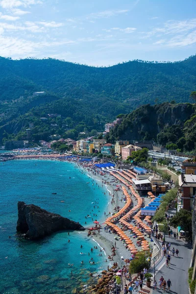 Monterosso Mare Una Localidad Provincia Spezia Región Liguria Costa Liguria — Foto de Stock