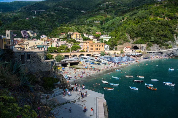 Monterosso Mare Uma Comuna Francesa Região Administrativa Ligúria Província Spezia — Fotografia de Stock