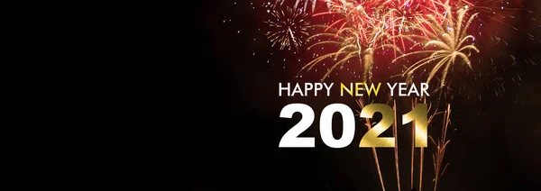 Nieuwjaar 2019 Achtergrond Met Vuurwerk Confetti — Stockfoto