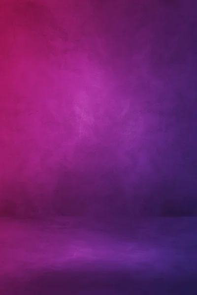 Черный Фиолетовый Бетонный Фон Пустой Шаблон Сцены — стоковое фото
