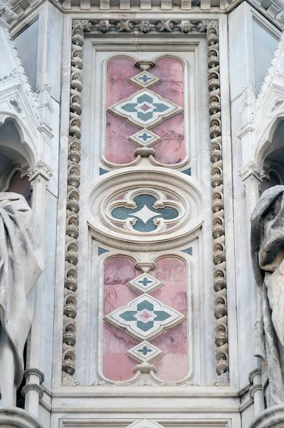 Detal Cattedrale Santa Maria Del Fiore Florencja Włochy — Zdjęcie stockowe