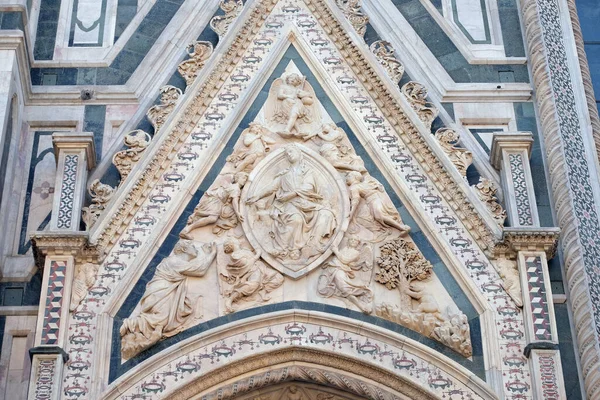 Madonna Girdle Portal Cattedrale Santa Maria Del Fiore Katedralen Saint — Stockfoto