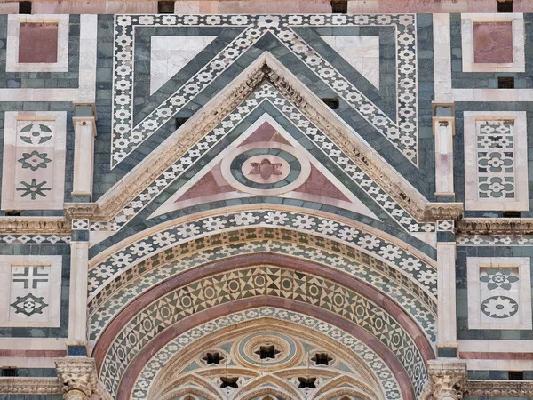 Detail Cattedrale Santa Maria Del Fiore Katedrála Marie Květiny Florencie — Stock fotografie