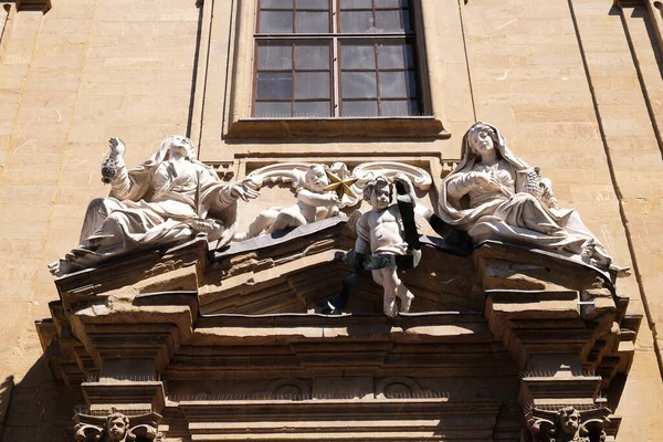 Εκκλησία Του Αγίου Φιλίππου Νέρι Complesso San Firenze Φλωρεντία Ιταλία — Φωτογραφία Αρχείου