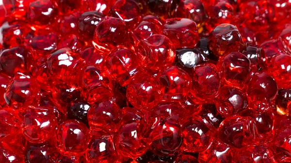 Caviar Vermelho Sobre Fundo Branco — Fotografia de Stock