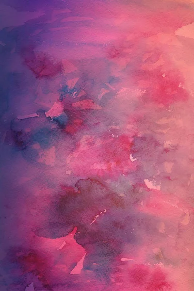 Abstrakt Bakgrund Med Akvarell Färg Konsistens — Stockfoto