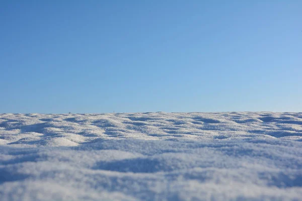 Luftaufnahme Des Schönen Weißen Flauschigen Schneebedeckten Himmels Mit Wolken — Stockfoto