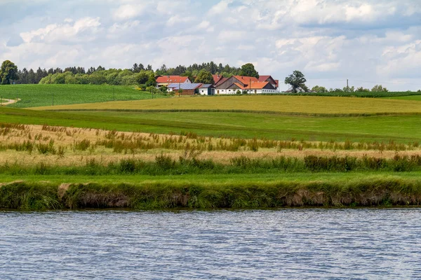 Beautiful Landscape River Lake — Stock Photo, Image